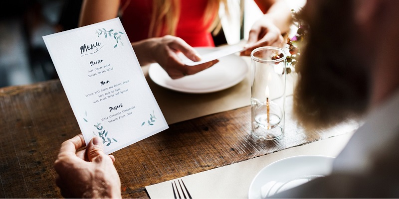 Ideas de diseño de cartas de restaurantes